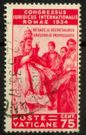 Vatican 1935 Sass. 44 Oblitéré 100% - Used Stamps