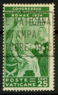 Vatican 1935 Sass. 43 Oblitéré 100% - Used Stamps