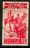 Vatican 1935 Sass. 44 Oblitéré 100% - Used Stamps