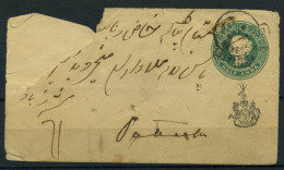 Inde 1888 Mi. Z35 Entiers Postaux 40% Enveloppe - Buste