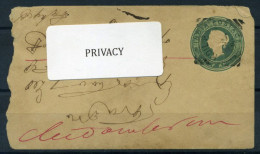 Inde 1891 Mi. Z2 Entiers Postaux 60% Enveloppe - Omslagen