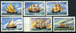 Saint Thomas Et îles Du Prince 1979 Mi. 598-603 Oblitéré 100% Voiliers - St. Thomas & Prince