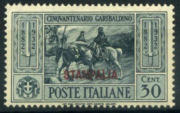 Astypalée 1932 Sass. 20 Neuf * MH 100% Garibaldi - Egée (Stampalia)