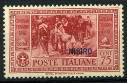 Nissiros 1932 Sass. 22 Neuf ** 100% Garibaldi - Ägäis (Nisiro)