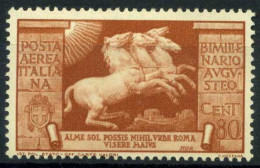 Italie Royaume 1937 Sass. A108 Neuf ** 100% Augusto Poste Aérienne - Airmail