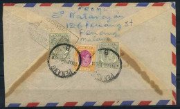 Penang 1949 Mi. 8 Enveloppe 100% Roi Georg VI - Penang