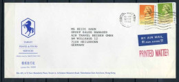 Hong Kong 1992 Mi. 509 Enveloppe 100% Reine Elizabeth II - Lettres & Documents