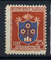Saint Marin 1945 Sass. 294 Neuf ** 100% Blasons - Neufs