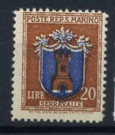 Saint Marin 1945 Sass. 293 Neuf ** 100% Blasons - Neufs