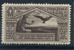 Italie Royaume 1930 Sass. A23 Neuf ** 100% Virgilio - Airmail