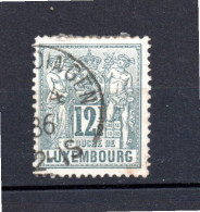 Luxemburg 1882 Freimarke 50 B Allegorien Gebraucht - 1882 Alegorias