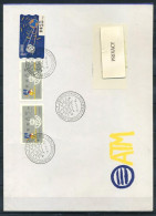 Espagne 1996 Mi. 4, 12 Enveloppe 100% ATM Enveloppe 1993 - Macchine Per Obliterare (EMA)