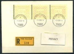 Autriche 1983 Mi. 1 Premier Jour 100% ATM '' REPUBLIK ''. - Máquinas Franqueo (EMA)