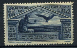 Italie Royaume 1930 Sass. A24 Neuf ** 100% Poste Aérienne Virgilio 9 L. - Airmail