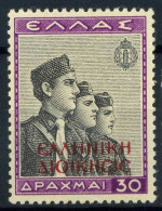 Occupation Grecque 1941 Sass. 27 Neuf ** 100% 30 D. Les Gens De La Jeunesse - Greek Occ.: Albania