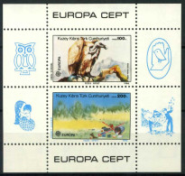 Chypriotes Turcs 1986 Mi. BL5 Bloc Feuillet 100% ** L'Europe Cept - Covers & Documents
