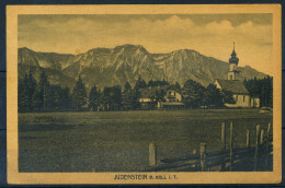 Hall In Tirol 1921 Carte Postale 100% Utilisé Avec 2 Timbres - Hall In Tirol