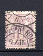 Luxemburg 1882 Freimarke 54 A  Allegorien Gebraucht - 1882 Alegorias