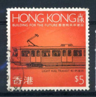 Hong Kong 1989 Mi. 576 Oblitéré 100% $5, Train - Gebruikt
