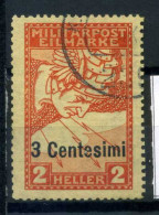 Autriche 1918 Sass. 1 Oblitéré 100% Exprimez Bosnie - Oostenrijkse Bezetting
