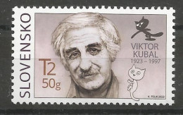 SK 2023-06 VIKTOR KUBAL, SLOVAKIA,.1v,  MNH - Nuovi