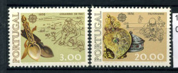 Portugal 1976 Mi. 1311-1312 Neuf ** 100% Culture Art En Europe CEPT - Neufs