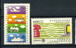 Turquie 1988 Mi. 2808-2809 Neuf ** 100% Transport CEPT - Unused Stamps
