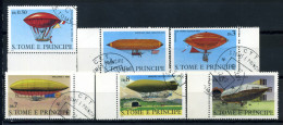 Saint Thomas Et îles Du Prince 1979 Mi. 626-631 Oblitéré 100% Navires - St. Thomas & Prince