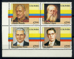 Colombie 1981 Neuf ** 100% Présidents De La Colombie, Santos - Colombie