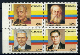 Colombie 1981 Neuf ** 100% Présidents - Colombie