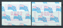 Nouvelle-Zélande 1988 Mi. 3 Neuf ** 100% ATM 00.02, 00.03 - Collections, Lots & Series