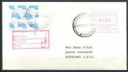 Nouvelle-Zélande 1988 Mi. 2-3 Enveloppe 100% ATM WELLESLEY, AUCKLAND - Collezioni & Lotti