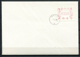 Norvège 1983 Enveloppe 100% ATM OSLO - Timbres De Distributeurs [ATM]