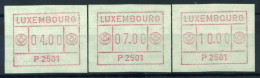 Luxembourg 1983 Mi. 1 Neuf ** 100% ATM 4.00/7.00/10.00 - Automatenmarken