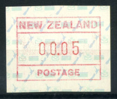 Nouvelle-Zélande 1986 Mi. 2 Neuf ** 100% ATM 00.05 - Lots & Serien