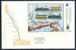 Finlande 1987 Premier Jour 80% Transport Postal - FDC