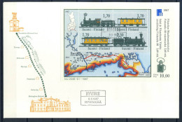 Finlande 1987 Premier Jour 100% Transport Postal. - FDC