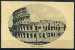 Rome 1936 Carte Postale 100% Utilisé Avec Cachet, Colisée - Colosseum