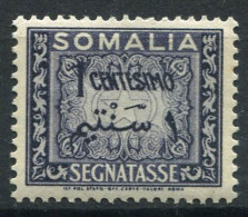 Territoire De La Somalie 1950 Sass. 1 Neuf ** 100% Colis Postaux 1 Cent - Somalia (AFIS)