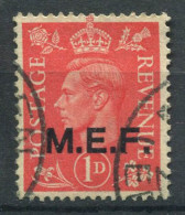 M.E.F. Occupation Britannique 1942 Sass. 1 Oblitéré 100% 1 P. - Occ. Britanique MEF