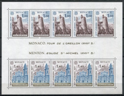 Europa CEPT 1977 Mi. Bl. 11 Bloc Feuillet 100% Neuf ** Munich, église, Paysages - 1977