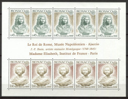 Europa CEPT 1974 Mi. Bl. 7 Bloc Feuillet 100% Neuf ** Monaco, Sculptures - 1974