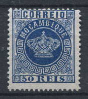 Mozambique, Inve 1885 Mi. 20A Sans Gomme 100% 50 R, Couronne - Nuovi