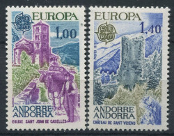 Andorre 1977 Mi. 282-283 Neuf ** 100% EUROPA CEPT - 1977