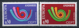 Andorre 1973 Mi. 247-248 Neuf ** 100% EUROPA CEPT - 1973