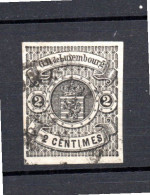 Luxembourg 1859 Old Coat Of Arms Stamp (Michel 4) Nice Used - 1882 Alegorias