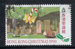 Hong Kong 1990 Mi. 604 Oblitéré 100% 5, Noel - Usati