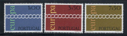 Portugal 1971 Mi. 1127-1129 Neuf ** 100% Europe CEPT - Neufs