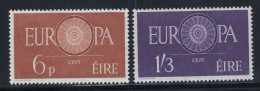 Irlande 1960 Mi. 146-147 Neuf ** 100% Europe CEPT, Emblème - Unused Stamps