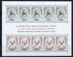 Monaco 1974 Mi. Bl. 7 Bloc Feuillet 100% Neuf ** Sculptures, Europe - Other & Unclassified